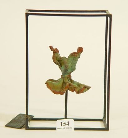 null 154- J. WERLE

''Danseuse''

Bronze E.A numéroté 1/4

Hauteur : 14 cm