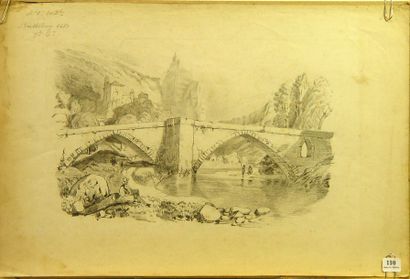 null 110- BARTHELEMY

'Le pont''

Dessin signé en haut à gauche

32 x 48 cm