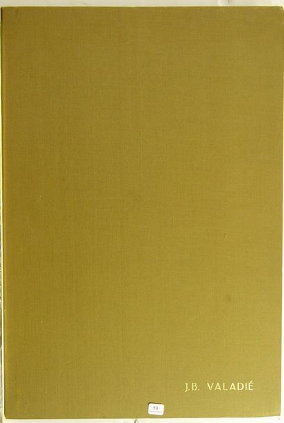 null 51- J.B. VALADIE

Volume de six lithographies n° 75/150