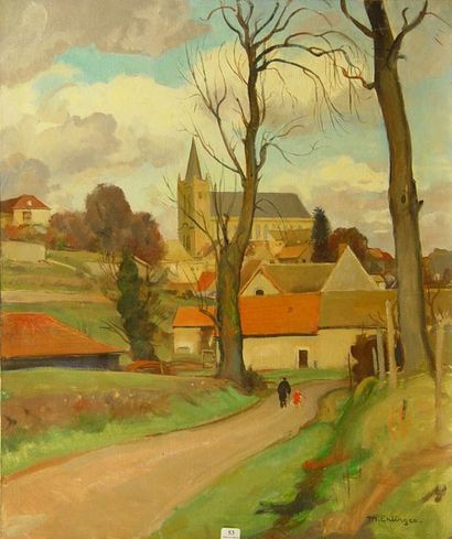null 53- Maurice EHLINGER

''Montfort l''Amaury''

Huile sur toile

65 x 54 cm