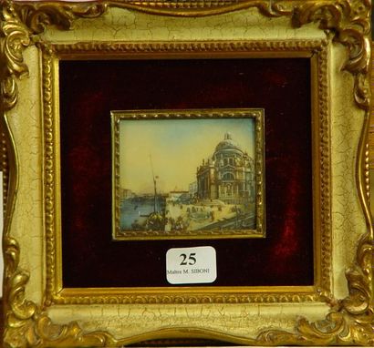 null 25- ''Venise''

Deux miniatures

5 x 7 cm