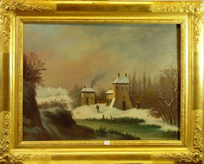 null 77- Ecole Nordique

''Château sous la neige''

Huile sur toile

48 x 64 cm