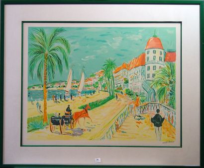 null 39- Jean-Claude PICOT

''Calèche à Nice''

Lithographie

50 x 63 cm