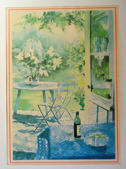 null 48- Marie PARO

''Le jardin''

Aquarelle signée en bas à gauche

71 x 51 cm