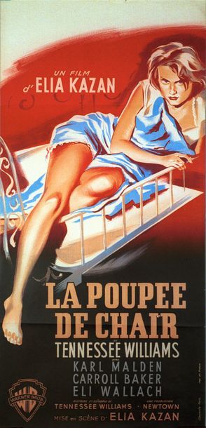 null LA POUPÉE DE CHAIR/BABY DOLL
Elia Kazan. 1956. Non signée. 35 x 80 cm. Affiche...