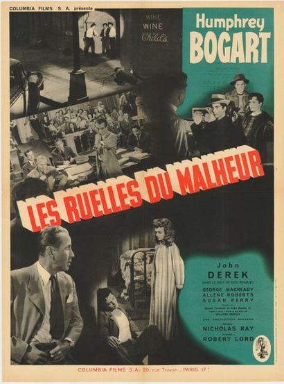 null LES RUELLES DU MALHEUR/KNOCK ON ANY DOOR
Nicholas Ray. 1949. Non signée. 60...