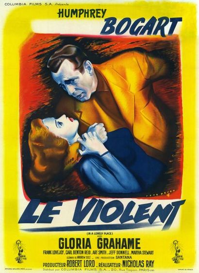 null LE VIOLENT/IN A LONELY PLACE
Nicolas Ray. 1950. René Péron. 120 x 160 cm. Affiche...