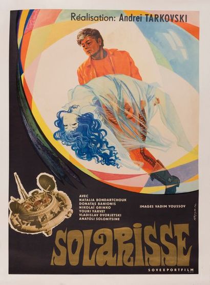 null SOLARISSE/SOLARIS
Andreï Tarkovski. 1972. Houzapel. 80 x 120 cm. Entoilée. Affiche...