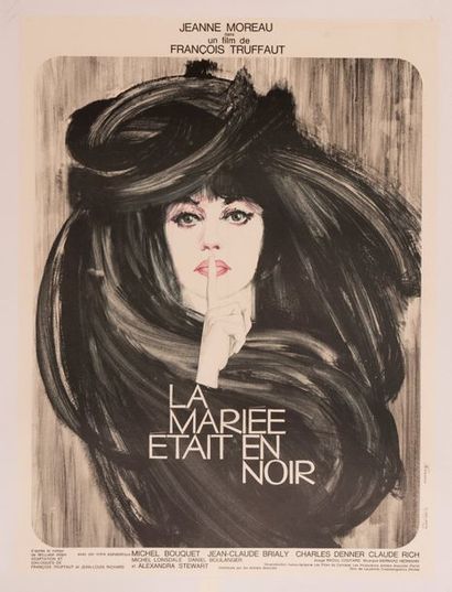 null LA MARIÉE ETAIT EN NOIR
François Truffaut. 1968. René Ferracci. 60 x 80 cm....