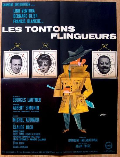null LES TONTONS FLINGUEURS
Georges Lautner. 1963. Siry. 60 x 80 cm. Affiche française....