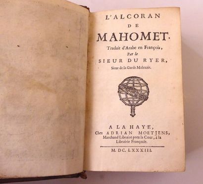 null L'Alcoran de Mahomet traduit d'Arabe en François.La Haye. Chez Adrian Moetjens....