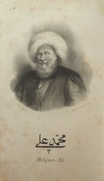 CLOT-BEY. Aperçu général sur l'Egypte. Paris, Fortin, Masson et Cie, 1840. 2 vol....