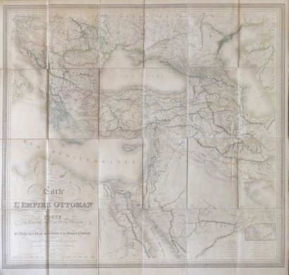 null Carte de l'Empire Ottoman comprenant les possessions de la Porte en [Empire...