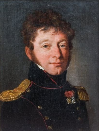 Louis Léopold BOILLY (La Bassée 1761-Paris 1845) « François Aimé Rigoud de la Salle...
