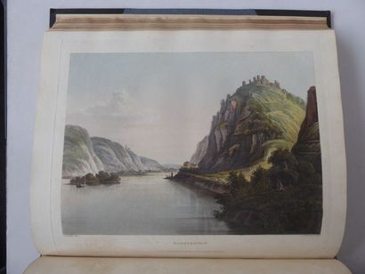 SAUVAN Picturesque tour of the Rhine, from Metz to Cologne. London, Ackermann, 1820....