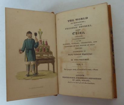 null WORLD (The) IN MINIATURE. - Set of 3 books in 10 vol. in-16.
- PYNE. England,...
