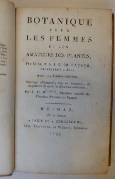 GREW Anatomie des plantes. Paris, Dézallier, 1679. In-12, veau tacheté de l'époque,...