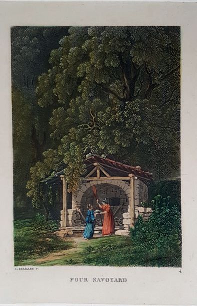 BIRMANN (Samuel) Memories of the Chamonix valley. Basel, Birmann and Sons, [1826]....