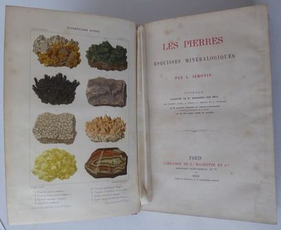 RAMBOSSON History of meteors... Paris, Firmin Didot, 1869. In-8, brown half-brown,...