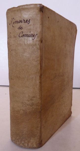 COMINES (Philippe de) The Memoirs. The Hague, Arnout, Leers, 1682. In-12, contemporary...