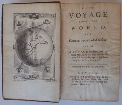 [DEFOE (Daniel)] A new voyage around the world. London, Bettesworth, 1725. 2 parts...