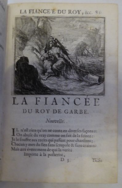 LA FONTAINE Tales and news in verse. Amsterdam, Henri Desbordes, 1685. 2 vols. in-12,...