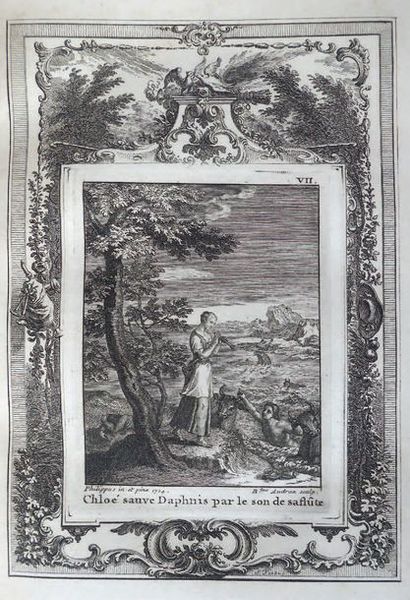 LONGUS The Pastoral Loves of Daphnis and Chloe. Paris, printed for the curious, 1757....