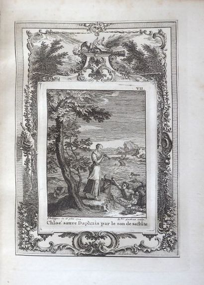 LONGUS The Pastoral Loves of Daphnis and Chloe. Paris, printed for the curious, 1757....