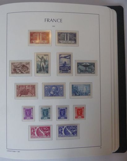 FRANCAIS Collection presque complète en neufs et oblitérés de 1849 à 1 944.
Superbe...