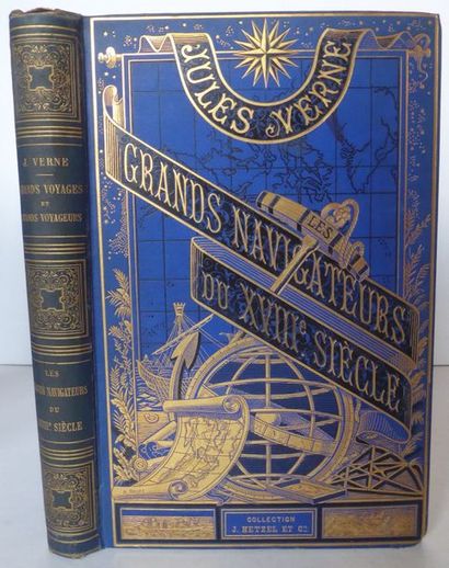 Jules VERNE Great navigators of the 18th century. Library of Education and Recreation,...