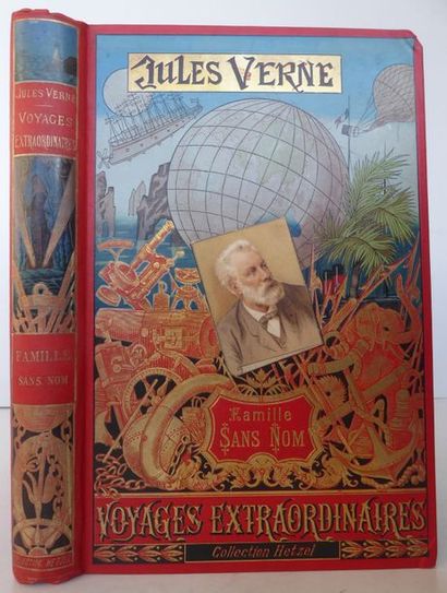 Jules VERNE Famille sans Nom. Illustrations de Tiret-Bognet. Paris, Bibliothèque...
