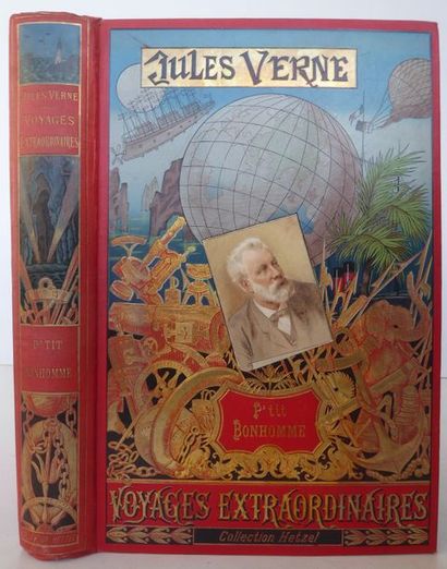 Jules VERNE Little man. Illustrations by Roux. Paris, Bibliothèque d'Éducation et...