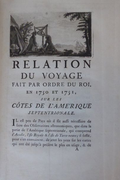 Chabert Voyage made by order of the King in 1750 and 1751, in northern America, to...
