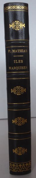 [GRACIA] Lettres sur les Iles Marquises. Paris, Gaume frères, 1843. In-8, demi-chagrin...