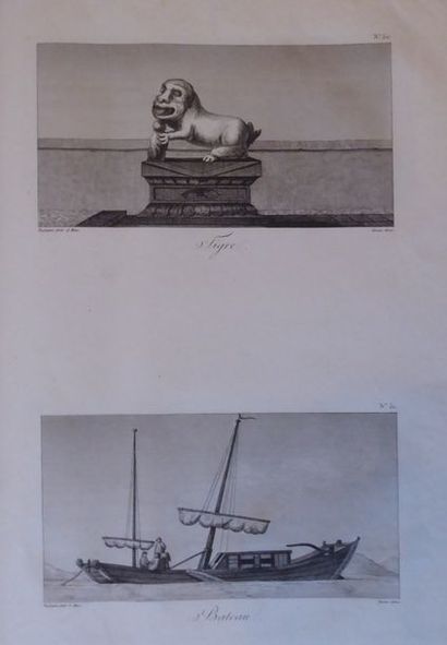 GUIGNES Voyages à Péking, Manille et l'Ile de France. Paris, Imprimerie impériale,...