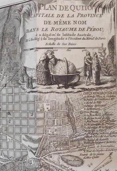 LA CONDAMINE Diary of the journey made by order of the King to the equator, serving...