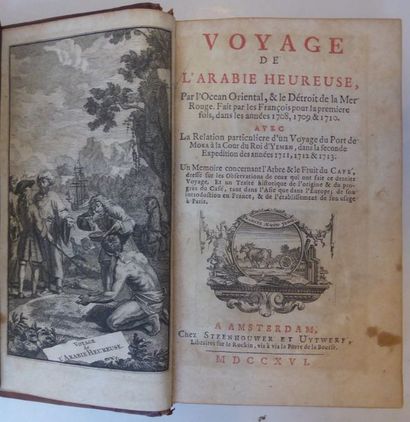 LA ROQUE Travel from Syria and Mount Lebanon. Amsterdam, Uytwerf, 1723. 2 vols. in...