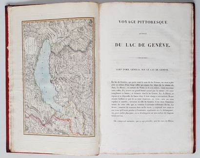 [MANGET (Jacques-Louis)] Voyage pittoresque autour du Lac de Genève. Paris, Librairie...