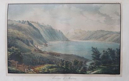 [MANGET (Jacques-Louis)] Voyage pittoresque autour du Lac de Genève. Paris, Librairie...