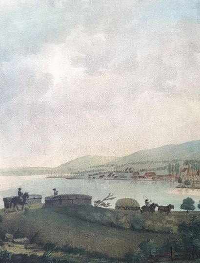 [MANGET (Jacques-Louis)] Voyage pittoresque autour du Lac de Genève. Paris, Librairie...
