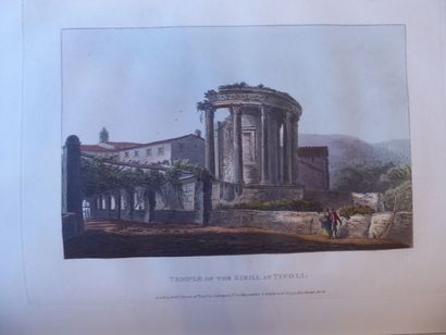 MÉRIGOT (James) Select collection of views and ruins in Rome and its vicinity. London,...