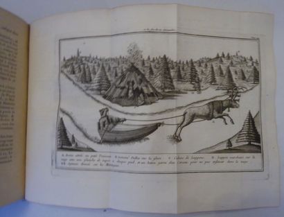 OUTHIER (Abbé Regnault) et MAUPERTUIS Journal d'un voyage au Nord en 1736 et 1737....