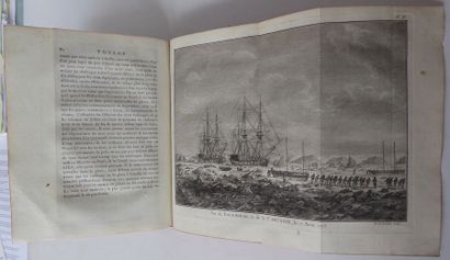 PHIPPS Voyage au pôle Boréal fait en 1773. Paris, Saillant, Nyon, 1775. In-4, demi-veau...