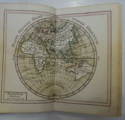RIZZI ZANNONI (Giovanni Antonio) Geographic Atlas containing the World Map and the...
