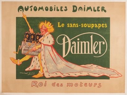 DE LOSQUES Daniel Thouroude. Daimler automobiles. The valveless Daimler King of Engines....