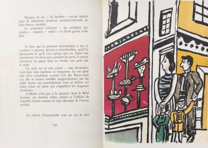 LÉGER Fernand Mes voyages. Les éditeurs français réunis Paris 1960. E.O. L'un des...