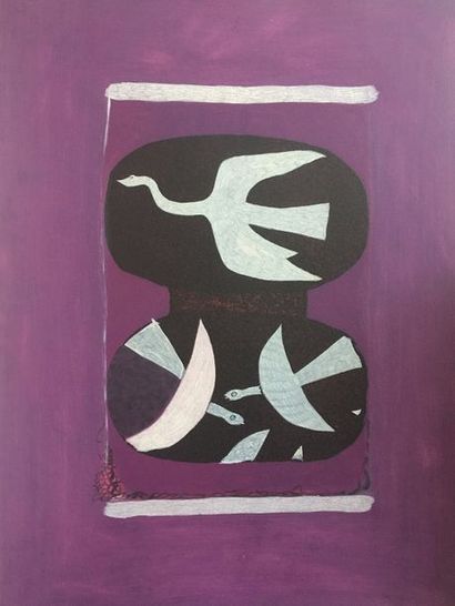 (BRAQUE Georges) Tribute to Braque. 
Maeght Editeur Paris 1964. E.O. One of the 350...