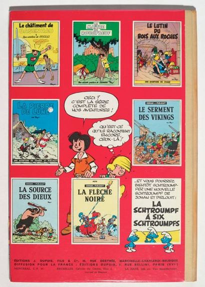 null Johan et Pirlouit - Le sire de Montrésor
Edition originale cartonnée française,...