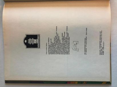 MOEBIUS L'homme est-il bon ?
Edition originale (plats gris-vert) de 1977 signée 2...