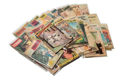 null Franquin/Moustique - Ensemble de 68 magazines
N° 1517, 1282, 1957, 1710, 1458,...